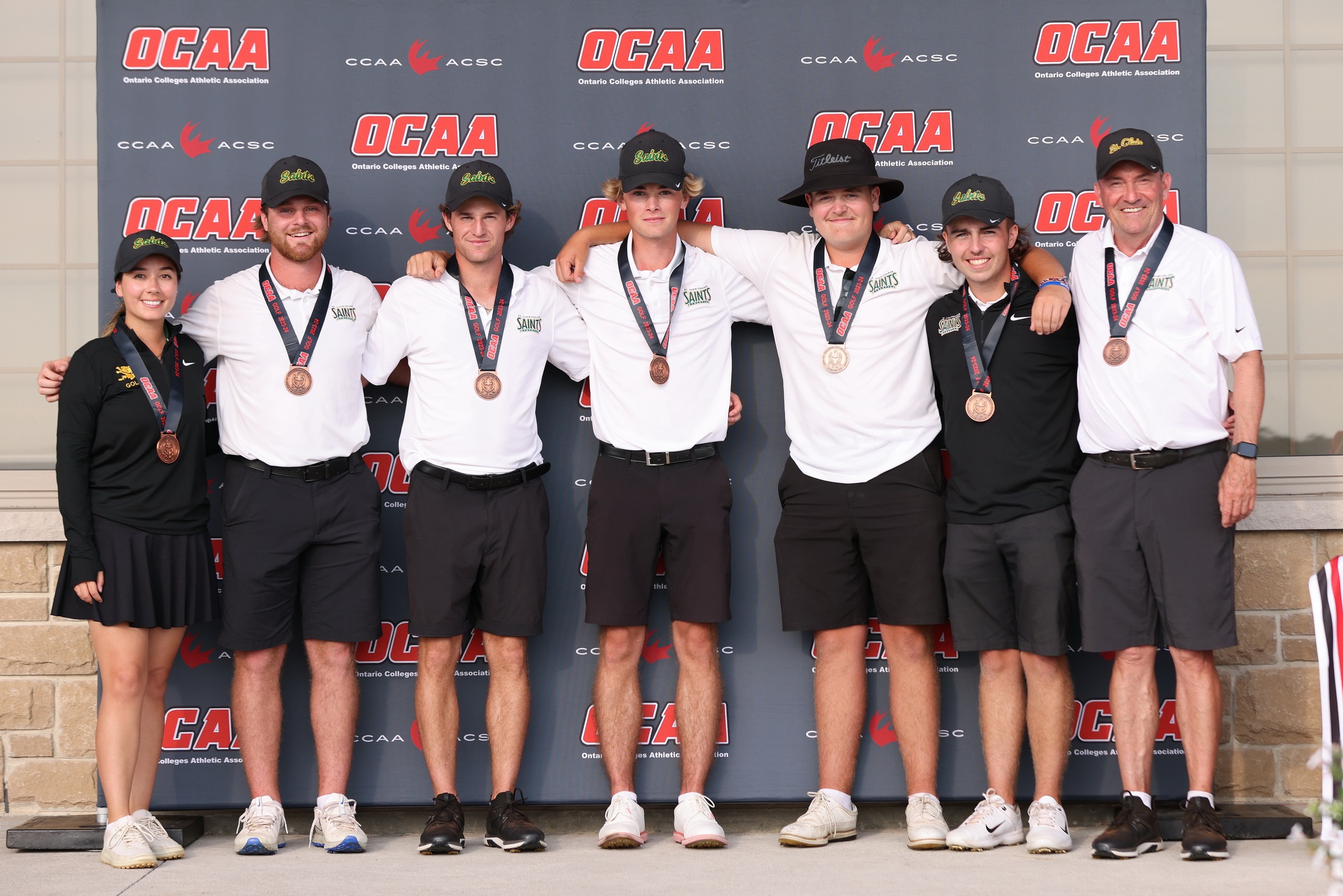 Men's Golf Team Wins OCAA Bronze