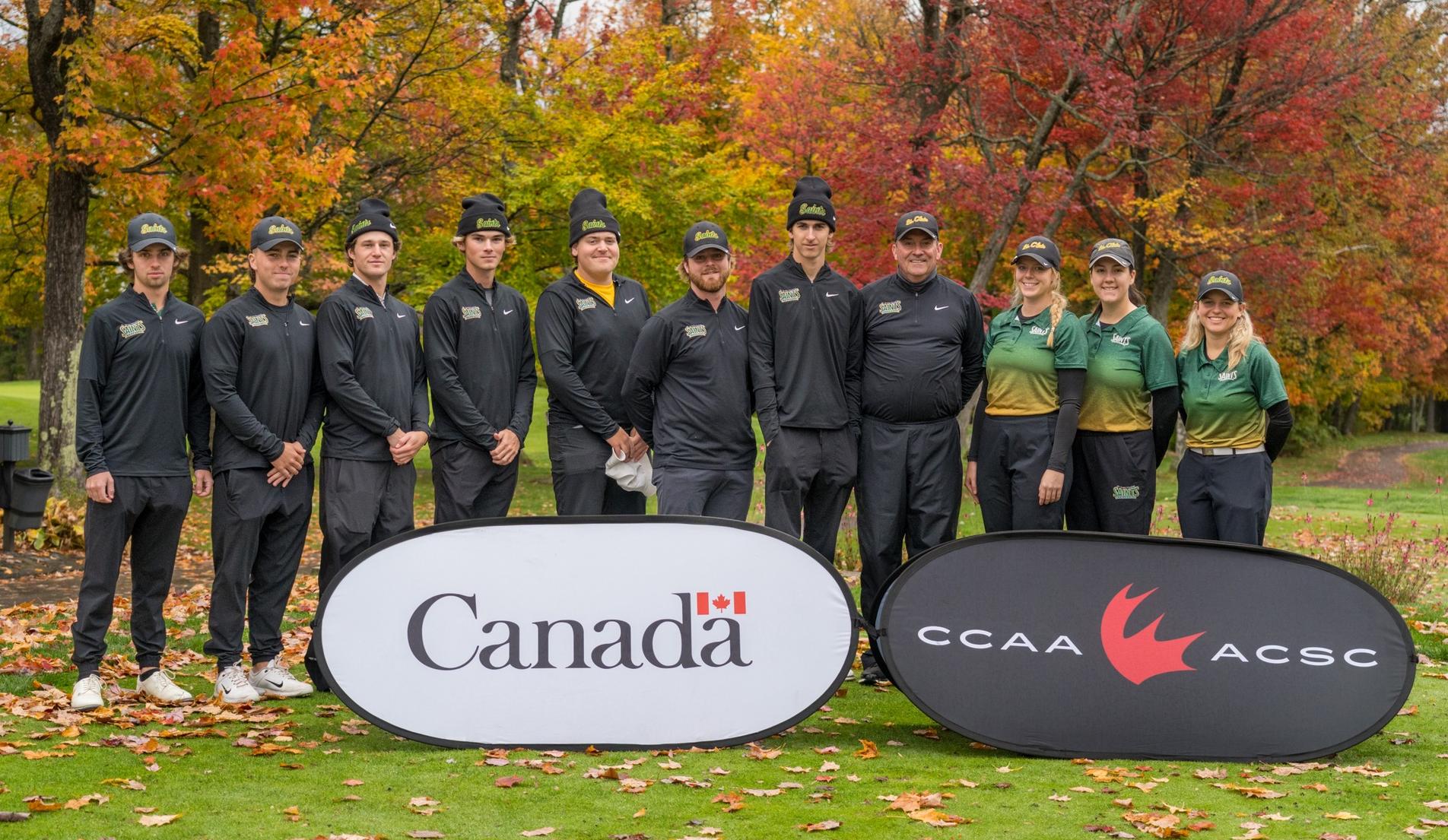 Men's Golf Teams Finished 4th in Canada