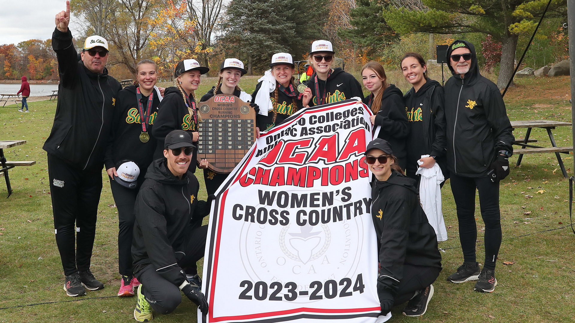 Women&rsquo;s Cross-Country Shock Field and Win OCAA Gold