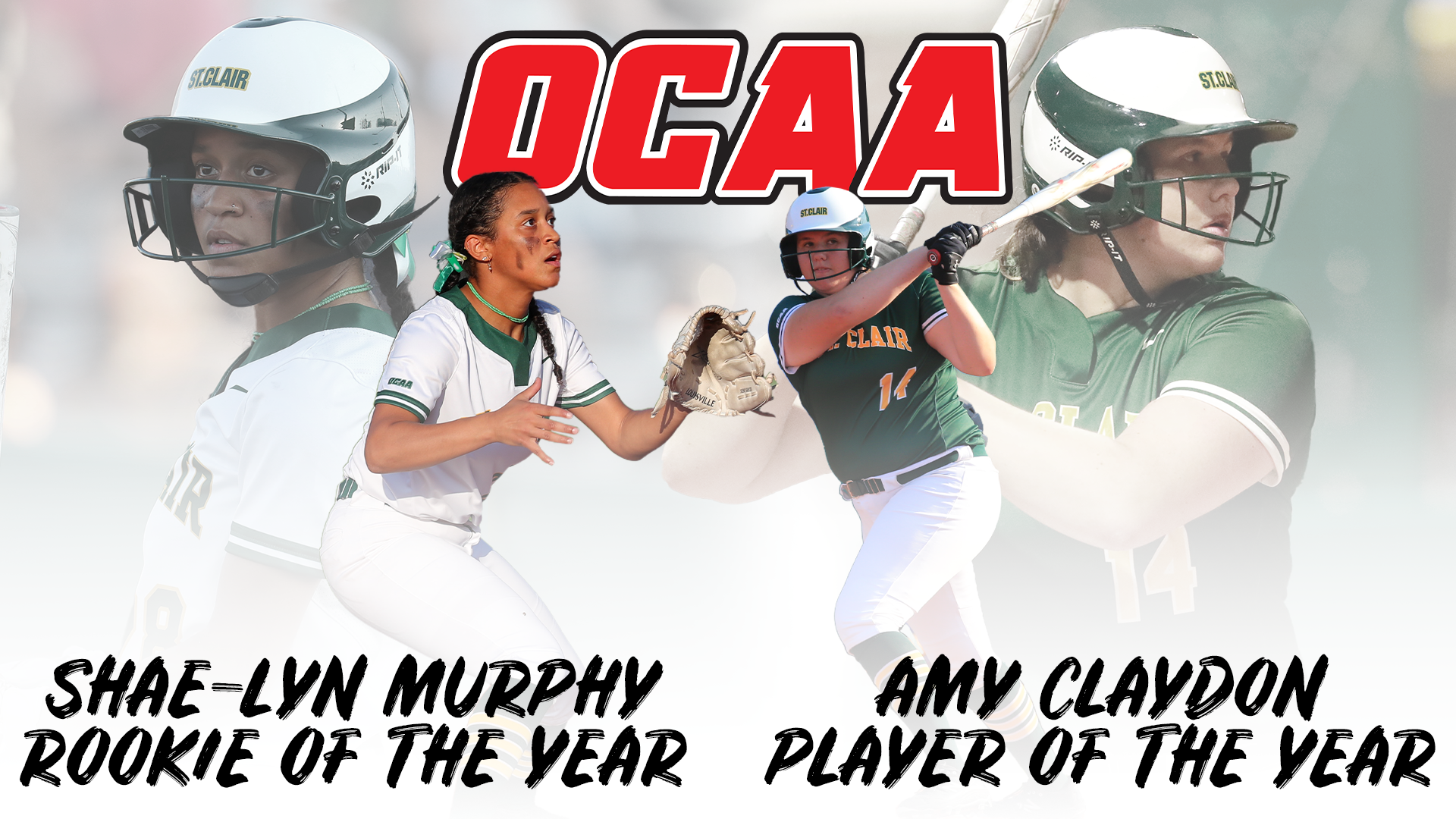 St. Clair’s Claydon and Murphy Headline OCAA Women's Softball Awards