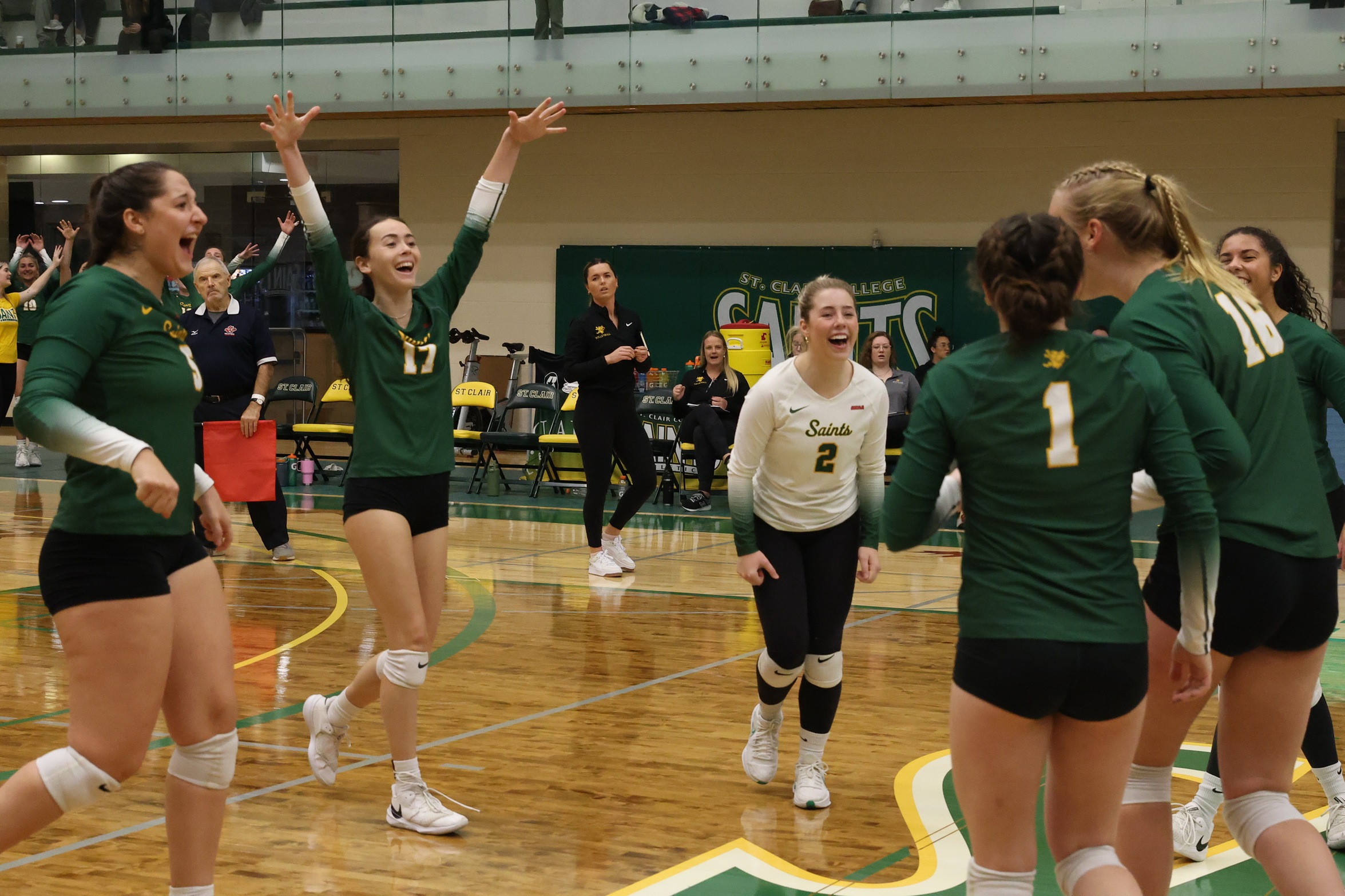 Women's Volleyball Win Two on the Road